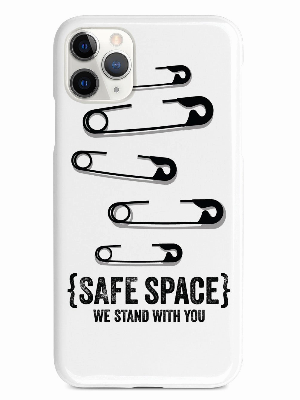 Safe Space - We Stand With You - White Case