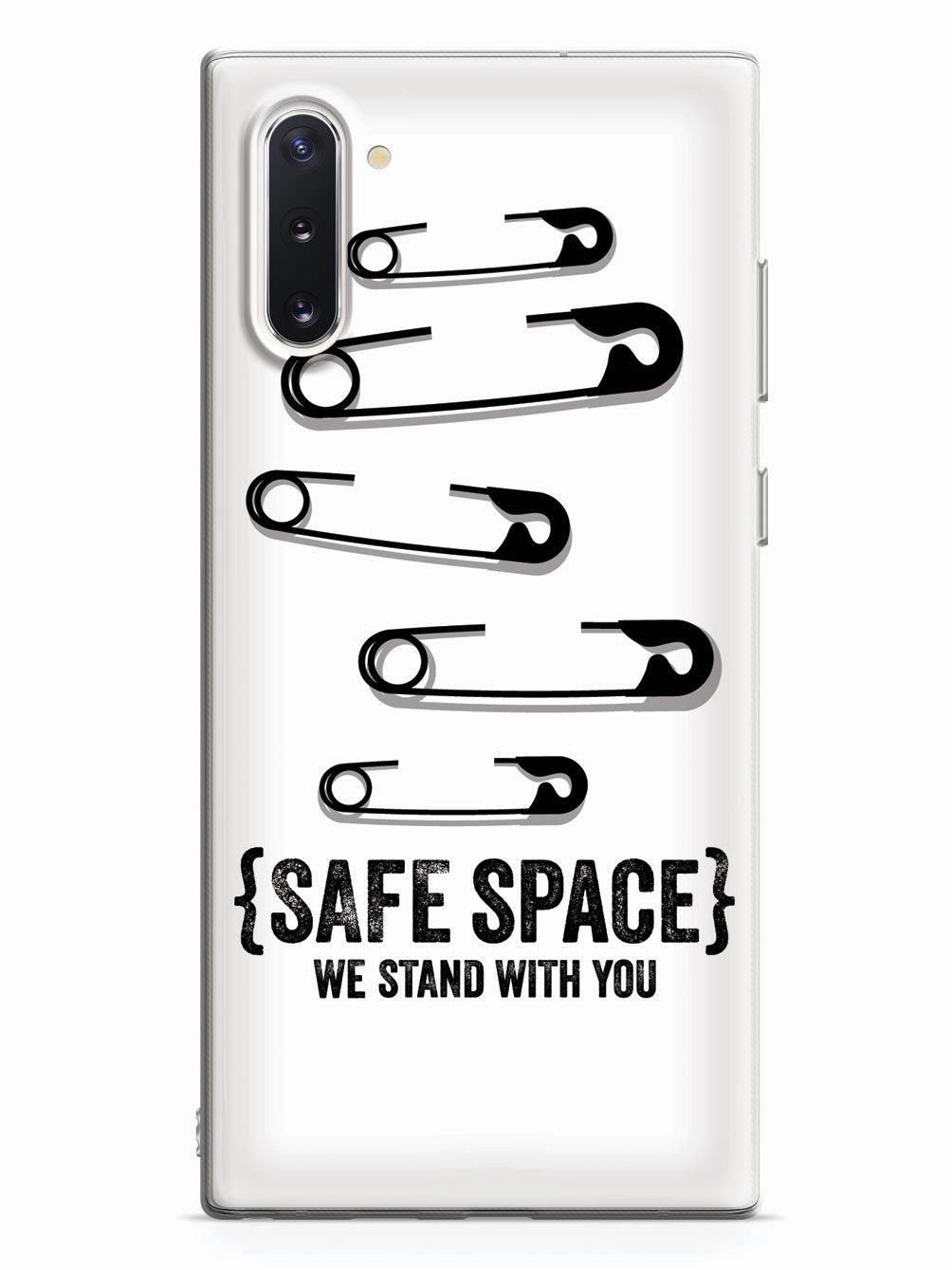 Safe Space - We Stand With You - White Case