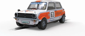 Scalextric Mini 1275GT Data Post Alan Curnow 1979 BSCC 1:32 Slot Race Car C4413