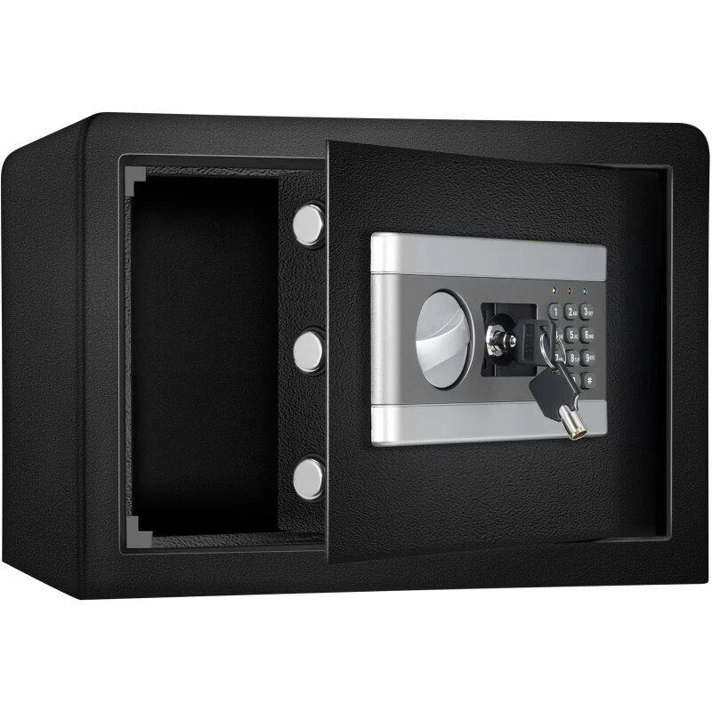 Security Safe Box Electric Digital Security Cash Jewelry File  Storage Box Home Hotel Lock Keypad Safe Box 0.8/1/1.53 Cub