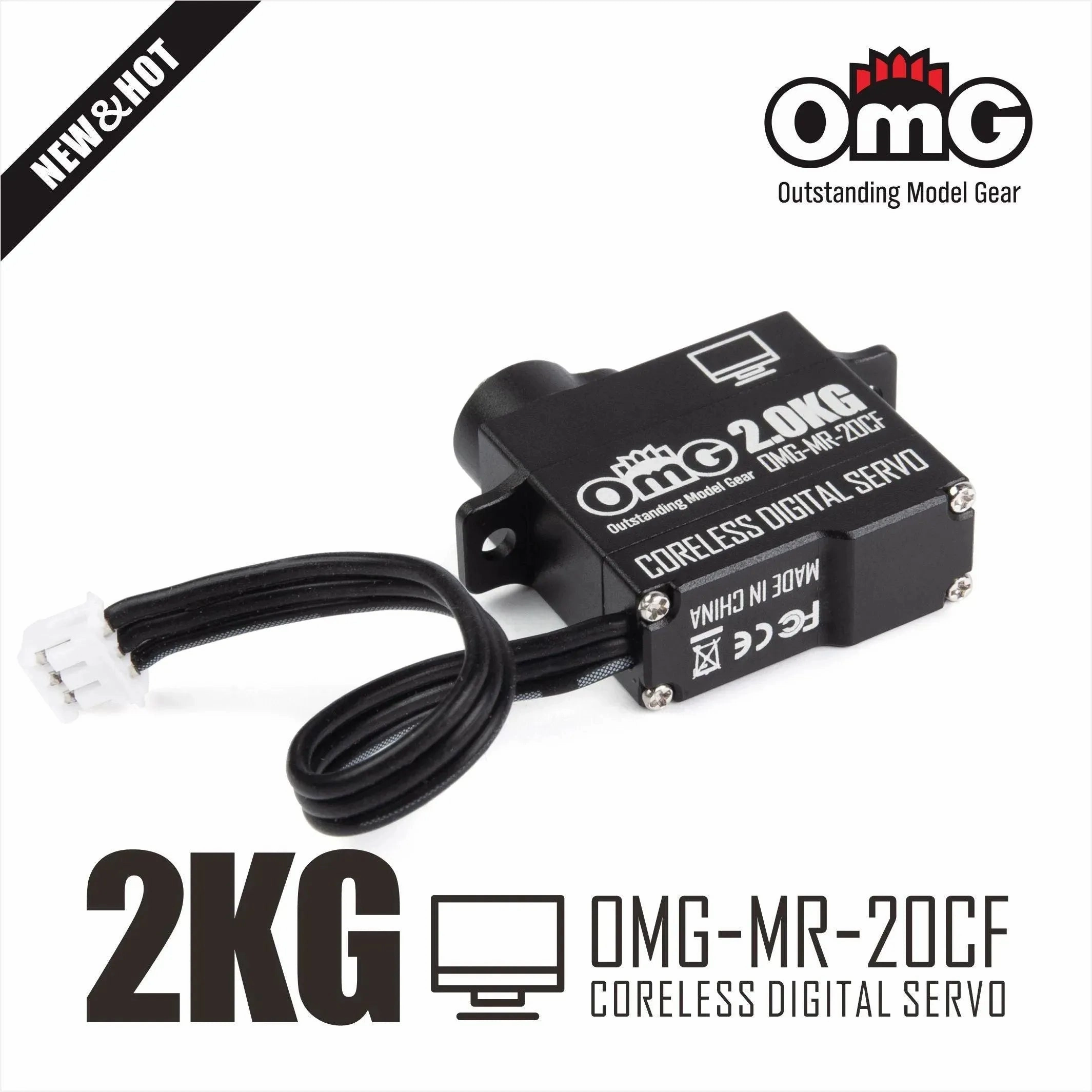 Servo miniZ DRIFT OMG-MR-20CF - 2kg - OMG