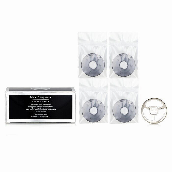 Set Max Encrypted Benjamin Fragrance Dodici Car Refill Flexible -
