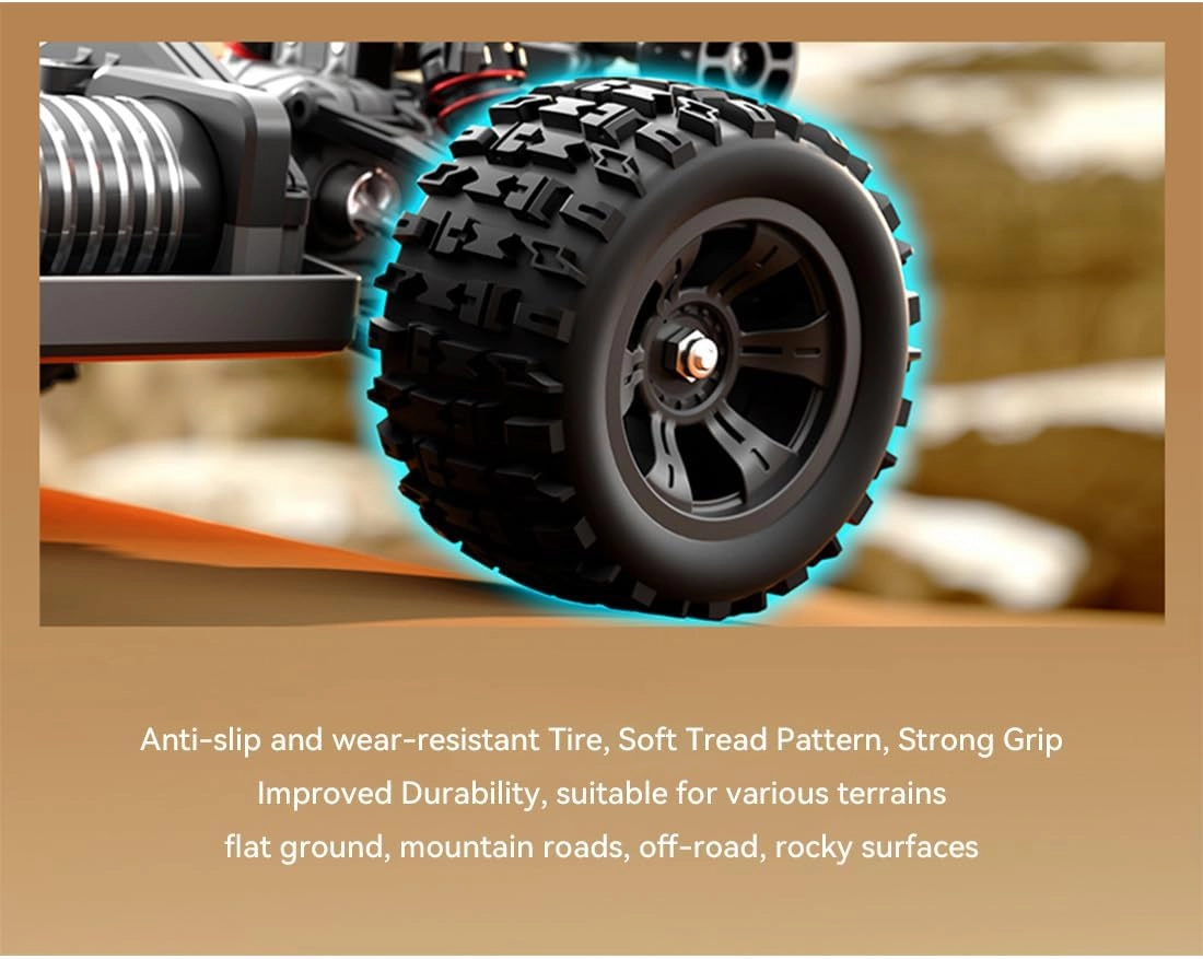 SG118MAX 1/18 RC Off-Road Car, 2.4G Full-Proportional Brushless Remote Control Climbing Car 4WD High-Speed 60KM/H Mini Electric RC Crawler Buggy Toy Gift -RTR