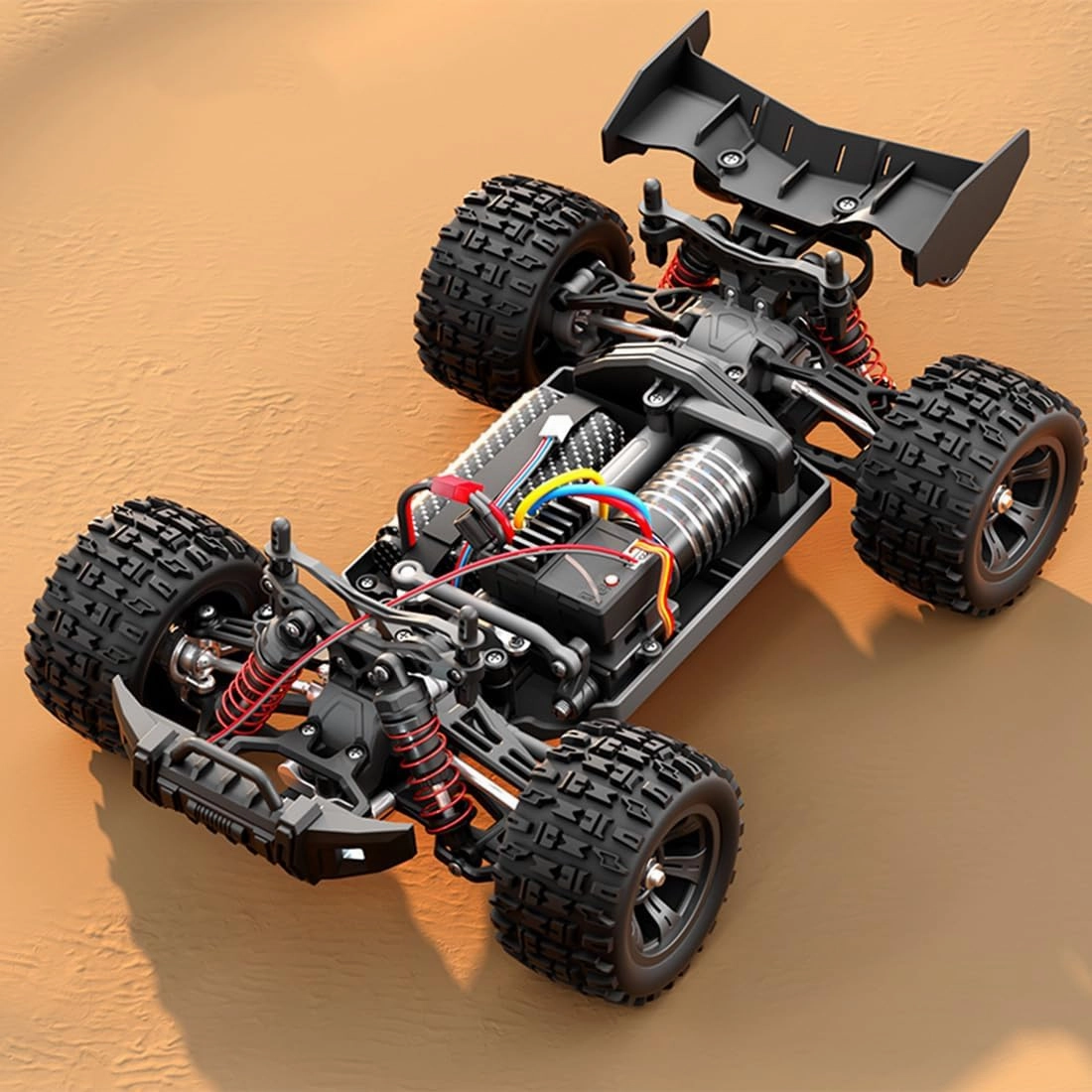 SG118MAX 1/18 RC Off-Road Car, 2.4G Full-Proportional Brushless Remote Control Climbing Car 4WD High-Speed 60KM/H Mini Electric RC Crawler Buggy Toy Gift -RTR
