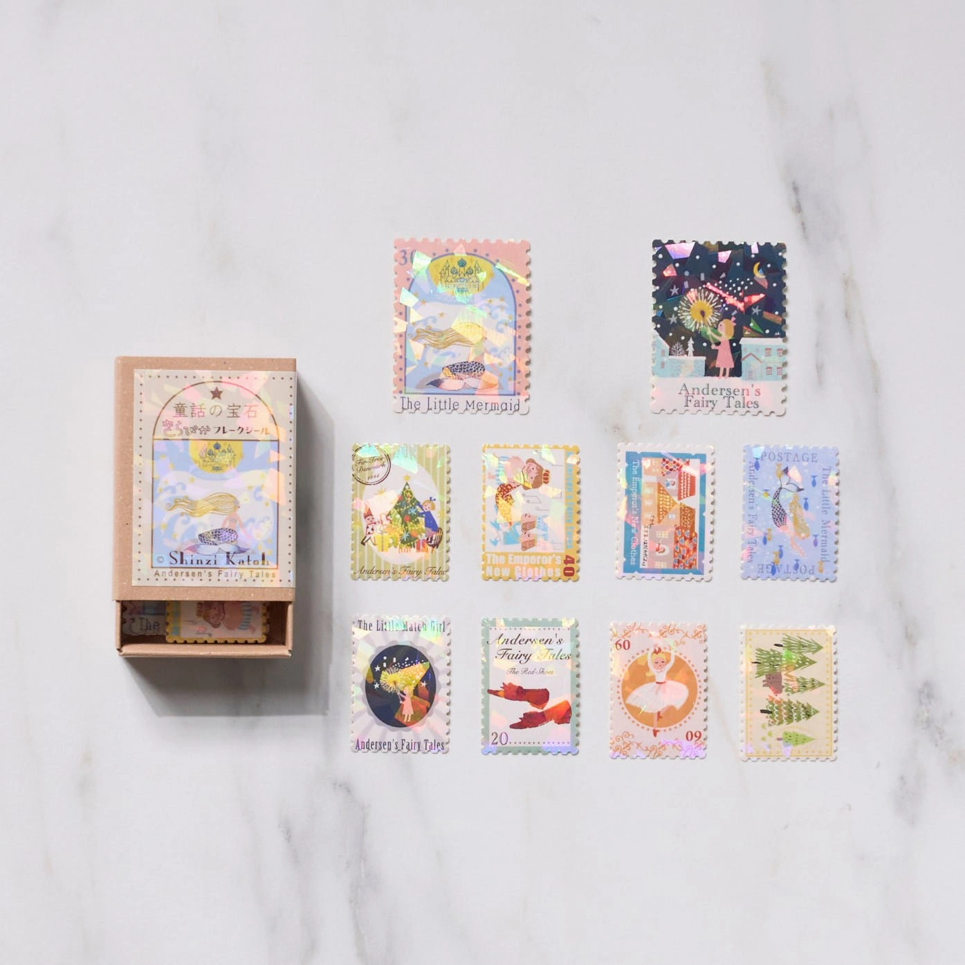 Shinzi Katoh Kirapika Flake Stickers - Fairy Tale Jewels / Seal Do