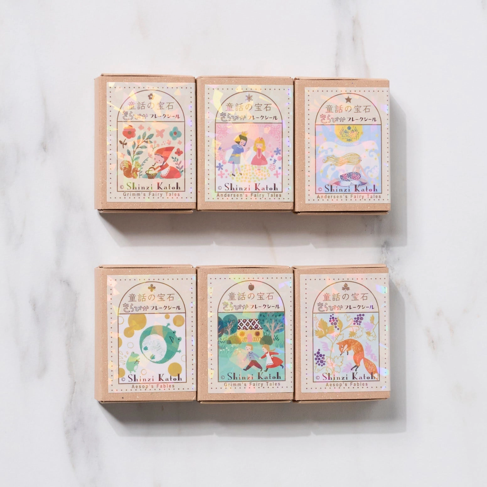 Shinzi Katoh Kirapika Flake Stickers - Fairy Tale Jewels / Seal Do