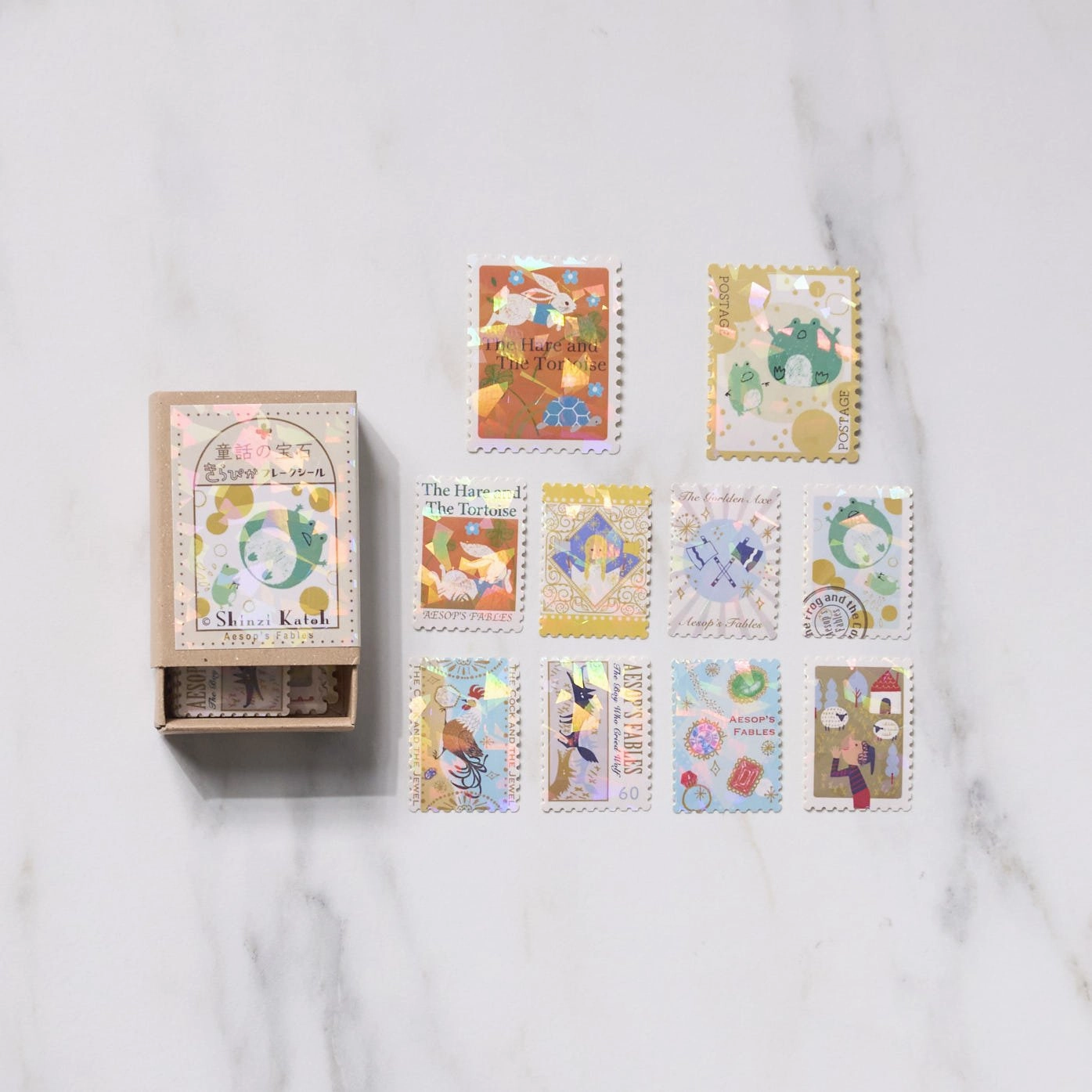 Shinzi Katoh Kirapika Flake Stickers - Fairy Tale Jewels / Seal Do