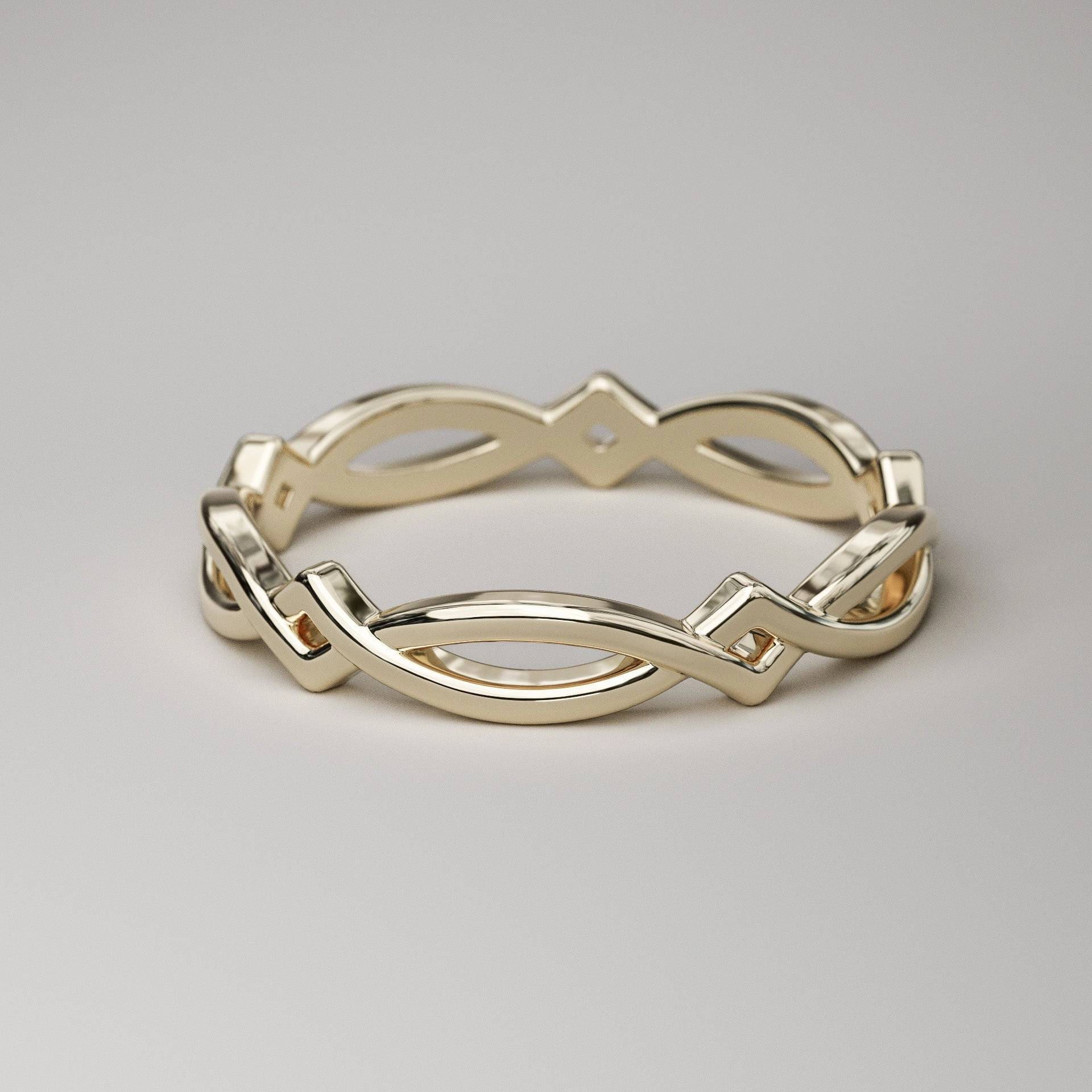 Simple Celtic Weave Band