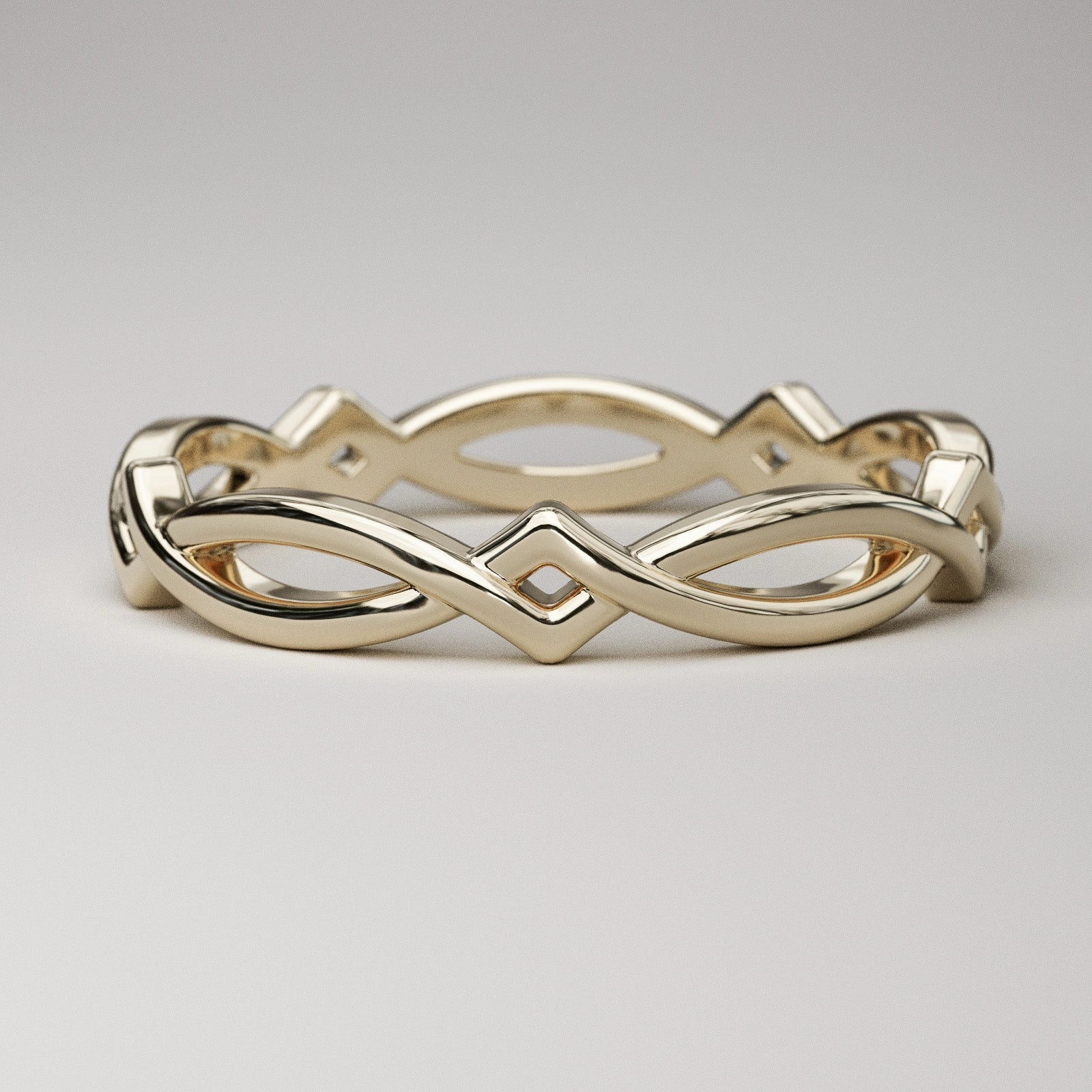 Simple Celtic Weave Band