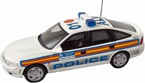 Simulation Car Model 1:43 for Opel Vauxhall Vectra Holden Vectra Hatchback Alloy Police Car Model Souvenir Collection Mini Vehicles Toys