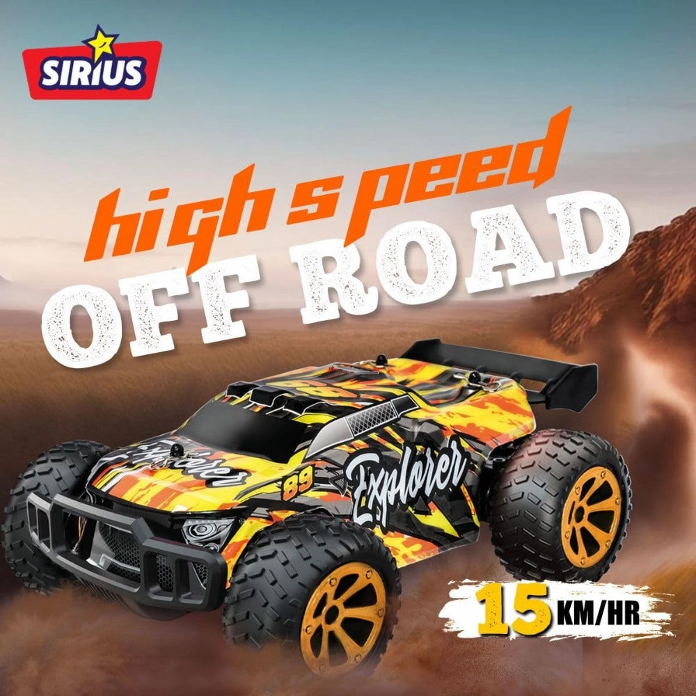 Sirius Toys Dune Drifter High Speed Off Road Rechargeable Remote Control Car