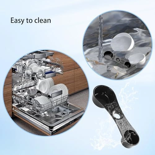 Smart Coffee Scoop Spoon for Ninja - Perfectly Measured Coffee Every Time - Compatible with CF090 CF091 CF092 CF097 Cuisinart Mr. Coffee Keurig K-Cup - Double Sided Measuring Scoop Spoon (2 Pcs)