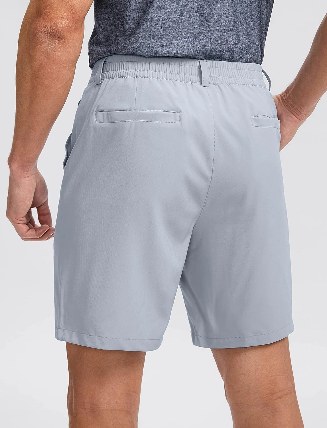 Soothfeel Men's Golf Shorts with 5 Pockets 7 Inch Stretch Lightweight Quick Dry Hiking Casual Work Dress Shorts for Men