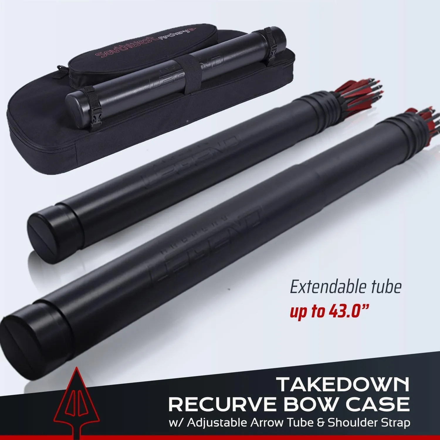 Southwest Archery Universal Takedown Recurve Bow Accessory Kit – Durable, Professional Archery Accessories - Complete Archery Set