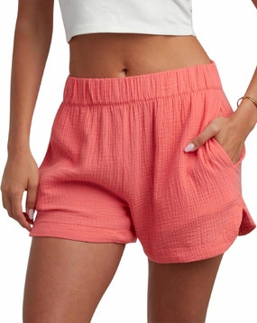 Spyder Womens Athletic Shorts - Lightweight Woven Pull On Workout Shorts for Women with Pockets for Gym and Casual Daily Wear