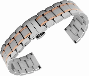 Stainless Steel Watch Band 18mm 22mm Replacement Wristband for Smart Watch Men's Women's Universal Watch Accessories