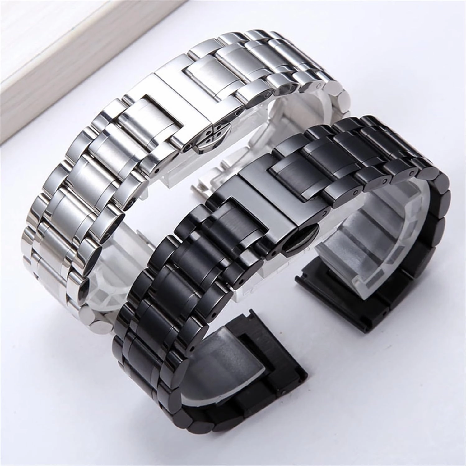 Stainless Steel Watch Strap 12 14 16 18 20 22 24mm Men Miss Universal Quick Detachable Watchband