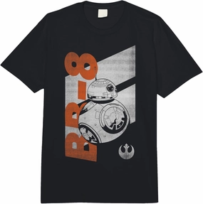 Star Wars BB-8 Simple Banner Comfort Colors Adult Heavyweight T-shirt