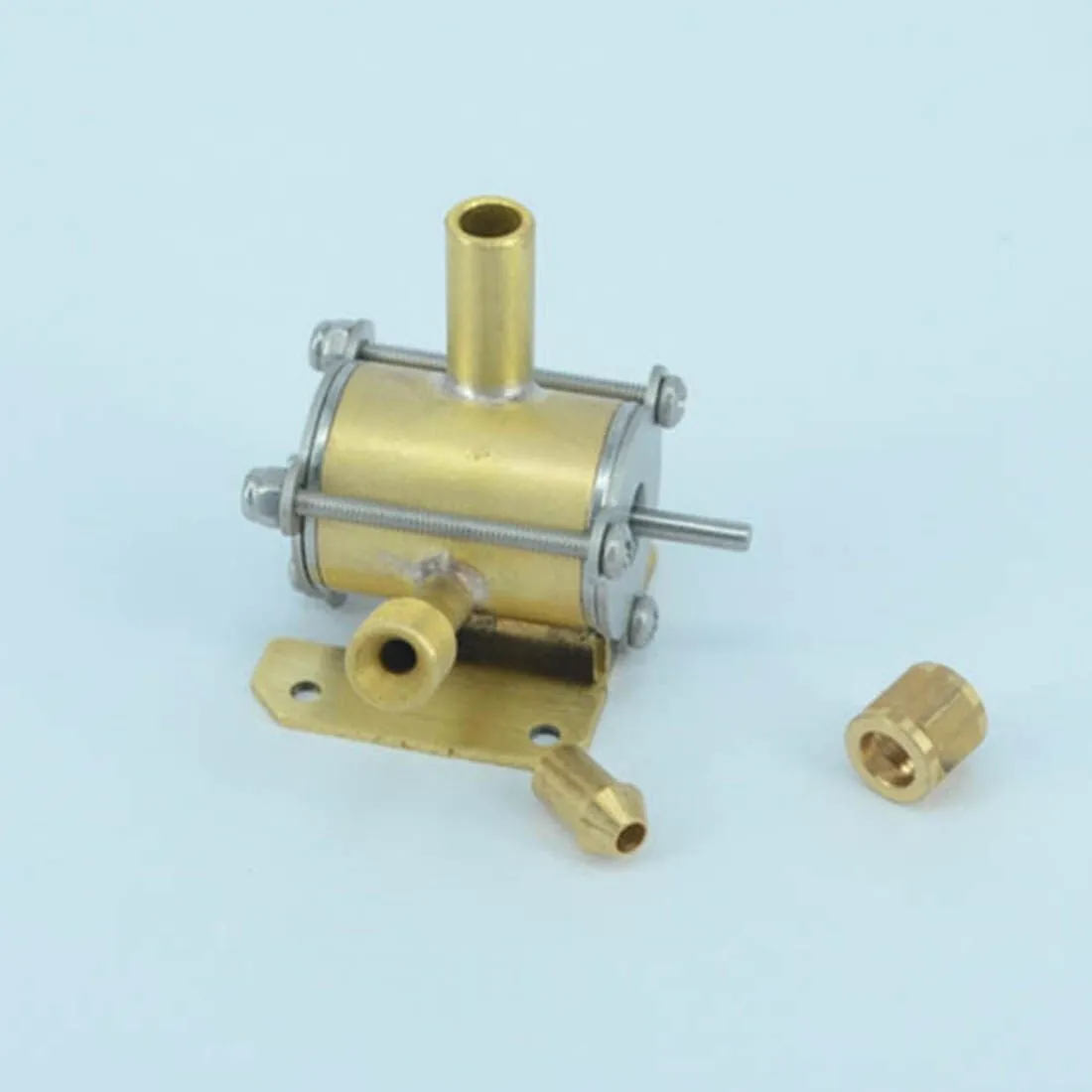 Steam Engine Model Kit, All-Metal Mini Steam Turbine Engine High Speed Turbine Model Science Toy