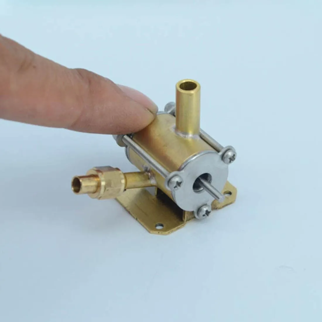 Steam Engine Model Kit, All-Metal Mini Steam Turbine Engine High Speed Turbine Model Science Toy