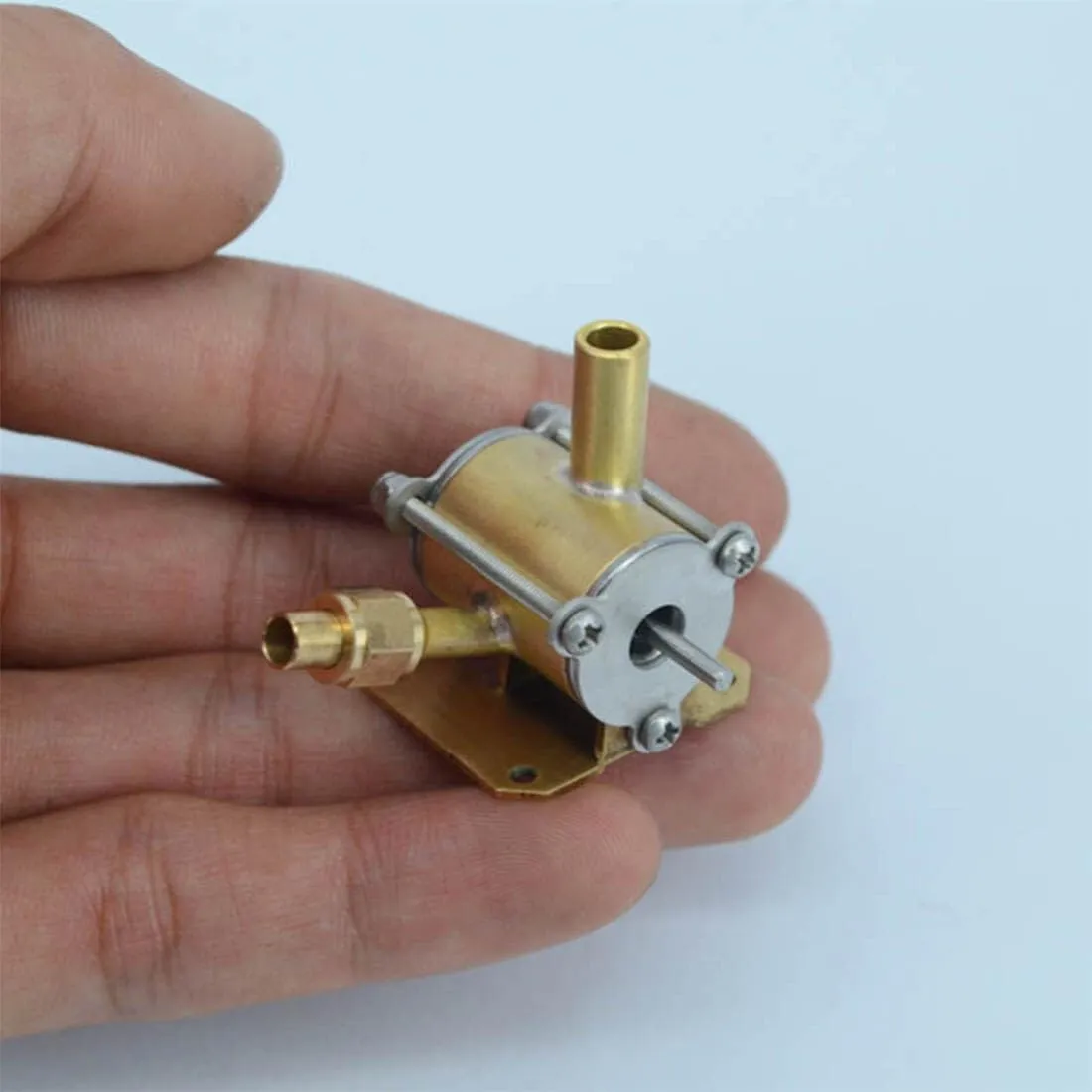 Steam Engine Model Kit, All-Metal Mini Steam Turbine Engine High Speed Turbine Model Science Toy