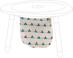 Stokke MuTable Cotton Bag, Tepees - Toy Storage Bag for Small to Medium-Sized Toys - Made of Soft Cotton - Lightweight, Easy to Carry