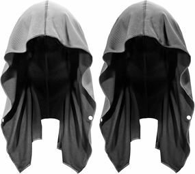 Sukeen Cooling Hoodie Towel, Cooling Towels for Neck and Face Quick Drying Absorbent, UV Protection Cooling Neck Wraps, Sport Workout Camping Cycling Cooling Towel