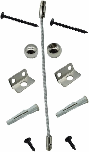 SUPVOX Wardrobe Fixer 1 Set of Anti-underturn Hardware Bag Wall Drawer Connector for Tv Stand Drawer Cabinets Bookcases Dresser