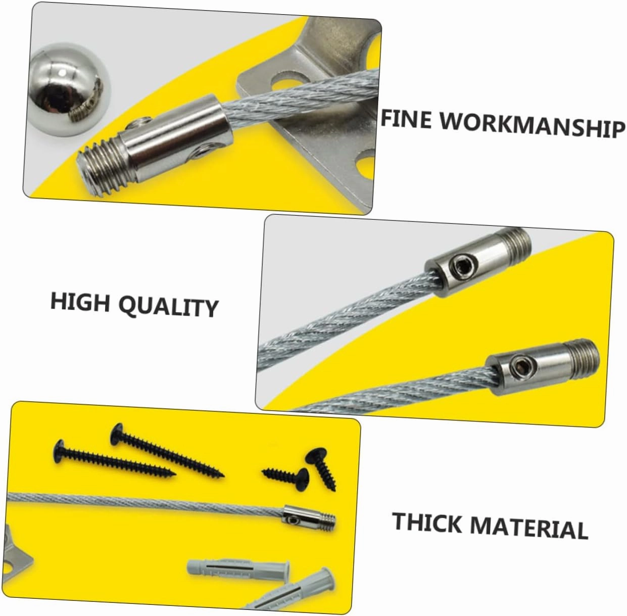 SUPVOX Wardrobe Fixer 1 Set of Anti-underturn Hardware Bag Wall Drawer Connector for Tv Stand Drawer Cabinets Bookcases Dresser