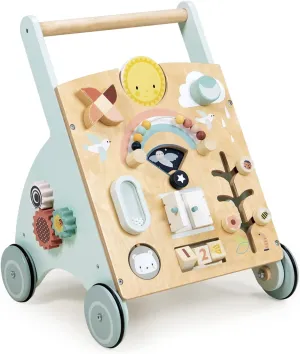 Tender Leaf Toys - Sunshine Baby Activity Walker - Activity Station to Encourage Floor Play to First Steps - Perfect Companion to Learn How to Walk - Age 18m  