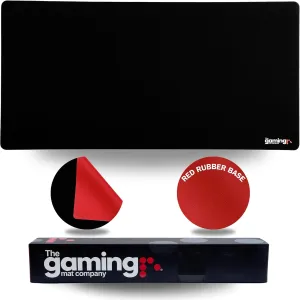 The Gaming Mat Company Single Player MTG Playmat & Mouse Pad – 28" x 14" Black Ring Gaming Mouse Pad Compatible with Magic: The Gathering playmats, MTG Cards, TCG Gaming mat