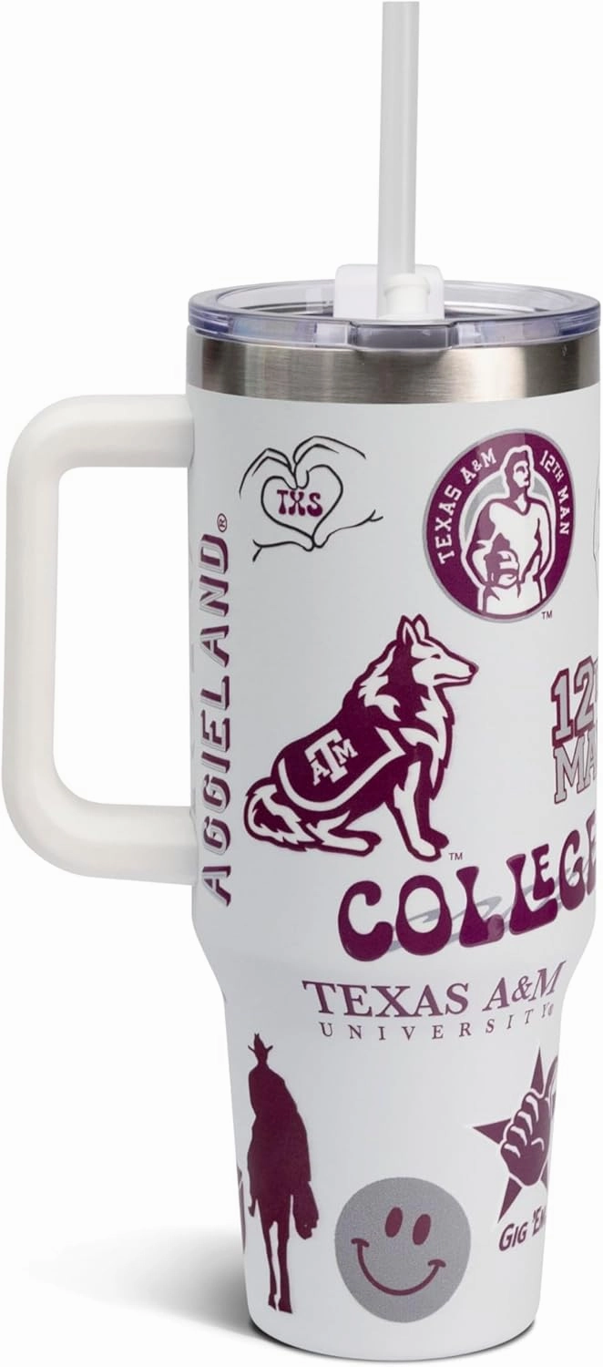 The Memory Company | Licensed NCAA 40oz Team Spirit Game Day Tumbler