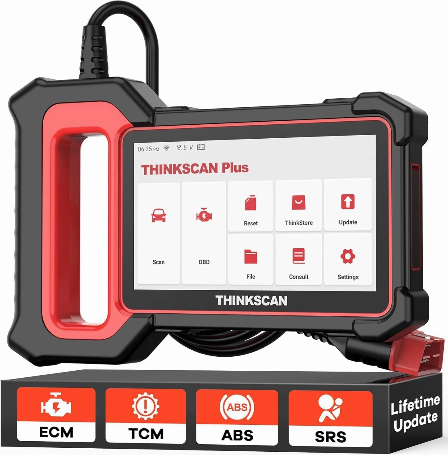 THINKCAR OBD2 Scanner, ABS/SRS/ECM/TCM System Car OBDⅡ Diagnostic Scan Tool, 94  Vehicle Brands Car Code Reader, AutoAuth for FCA SGW