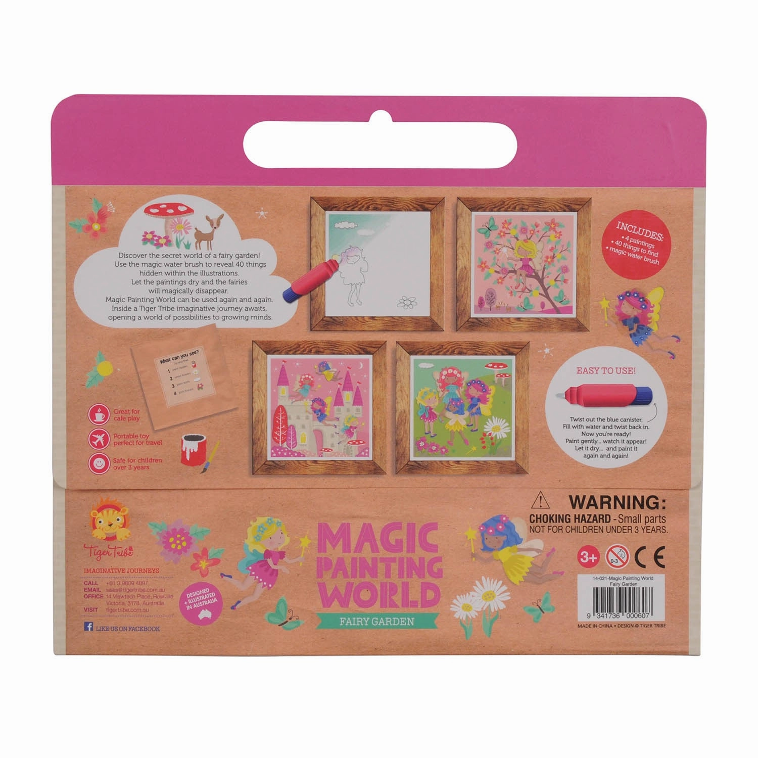 Tiger Tribe | Magic Painting World - Fairy Garden