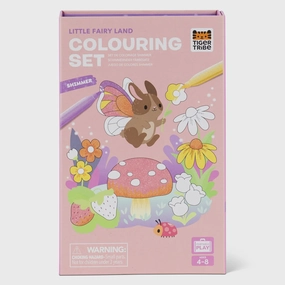Tiger Tribe - Shimmer Colouring Set - Little Fairy Land