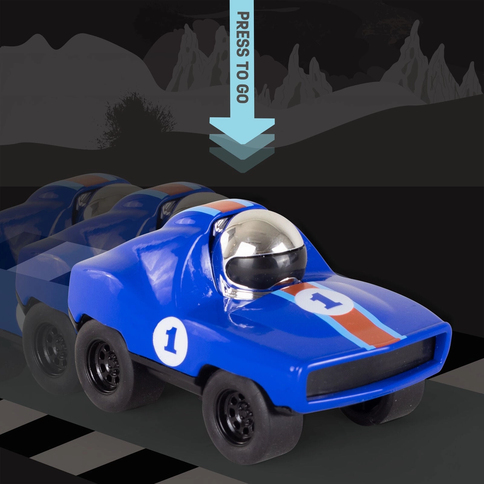 Tiger Tribe Presto Racer Car Blue (Jet)