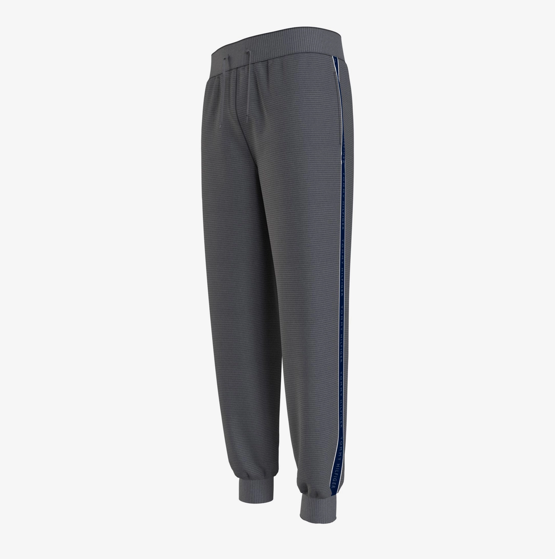 Tommy Hilfiger TH ESTABLISHED Mens Lounge Joggers Dark Grey Ht