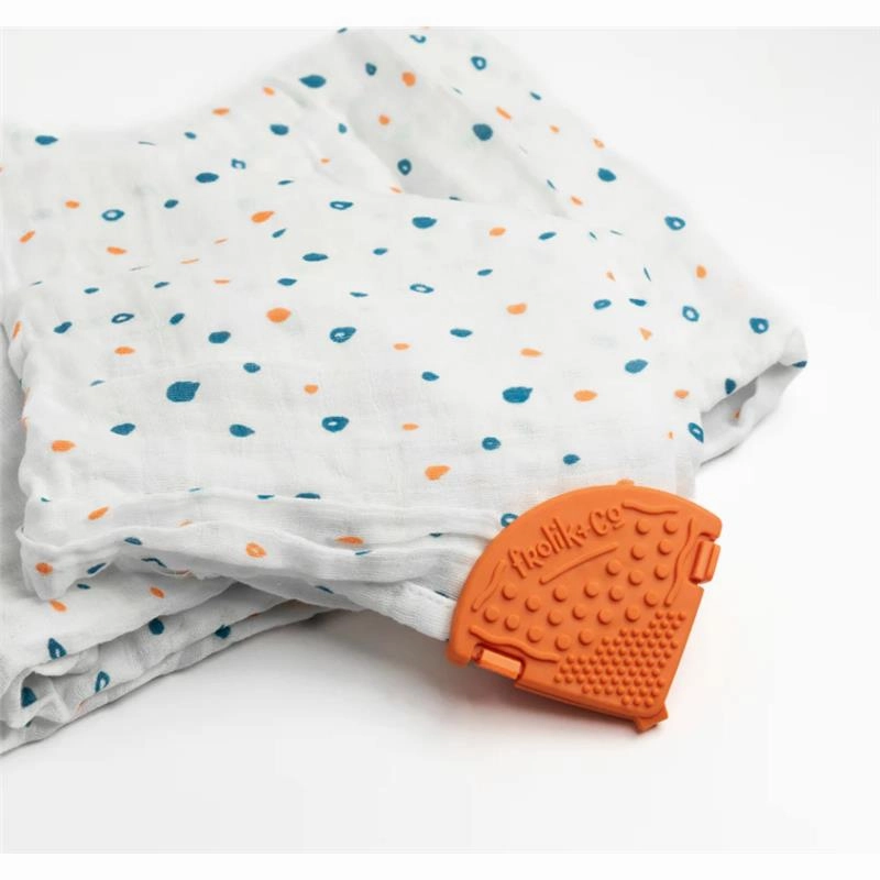 Toothi - Teether Clip, Papaya