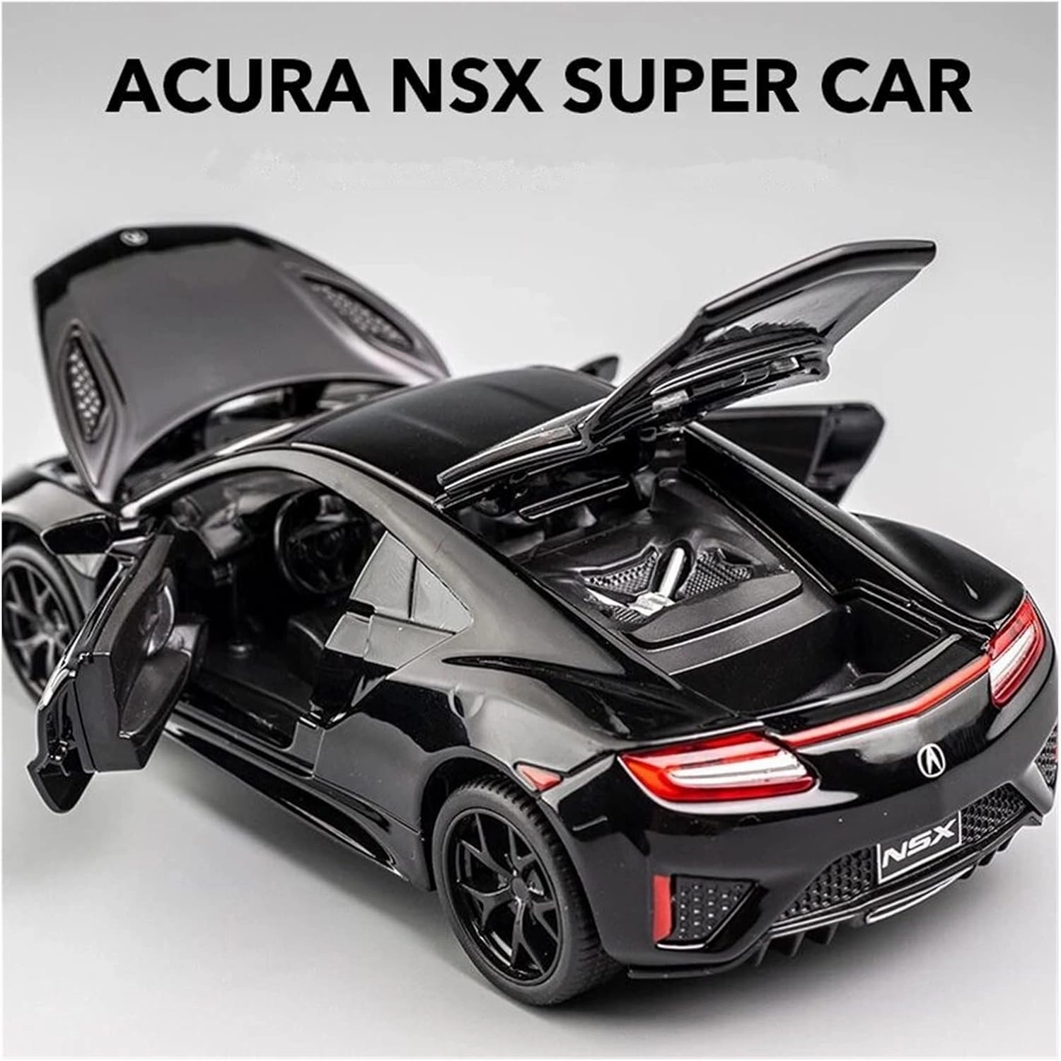 Toy car Model 1:32 for Acura NSX Alloy Sports Car Diecasts Toy with Sound and Light Collection Toy Gift (Color : B2)