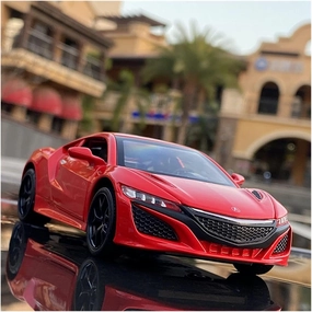 Toy car Model 1:32 for Acura NSX Alloy Sports Car Diecasts Toy with Sound and Light Collection Toy Gift (Color : B2)