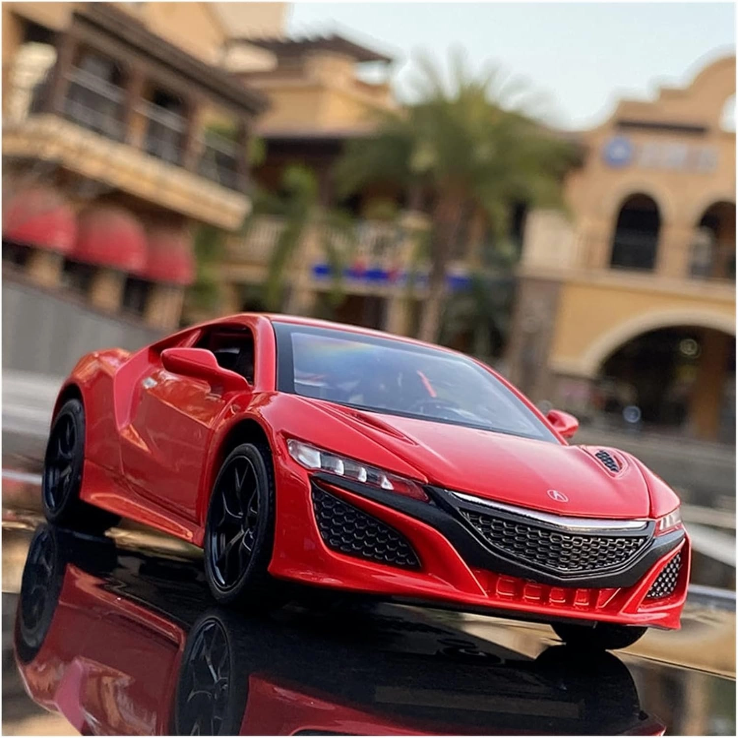 Toy car Model 1:32 for Acura NSX Alloy Sports Car Diecasts Toy with Sound and Light Collection Toy Gift (Color : B2)