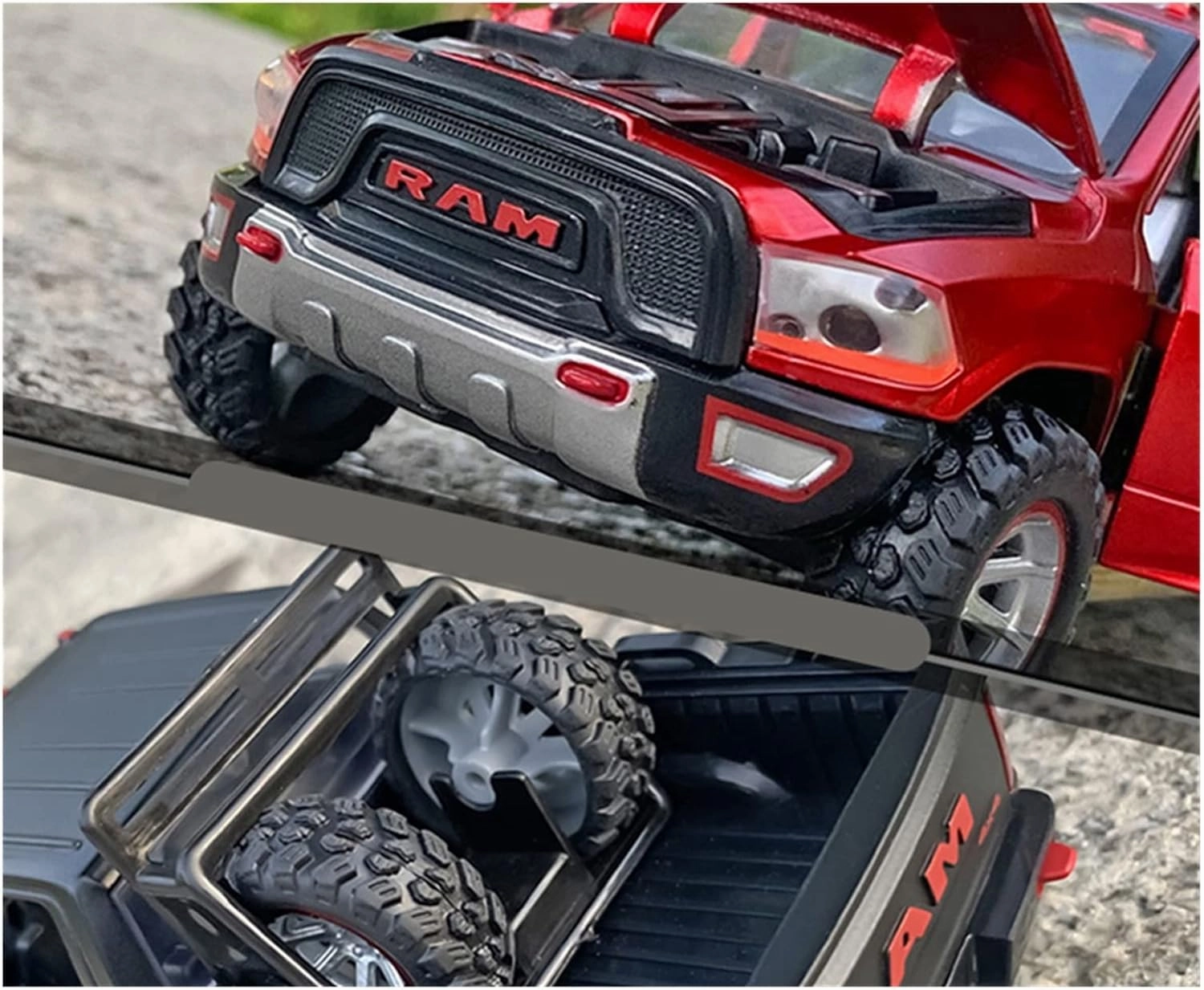 Toy car Model 1:32 for Dodge RAM TXR Pickup Alloy Car Model Diecasts Toy Off-Road Simulation Collection Kids Gift (Color : C3)