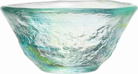 Toyo Sasaki Glass 42093 Gui Cup, Japanese Sake, Green, 1.5 fl oz (45 ml)