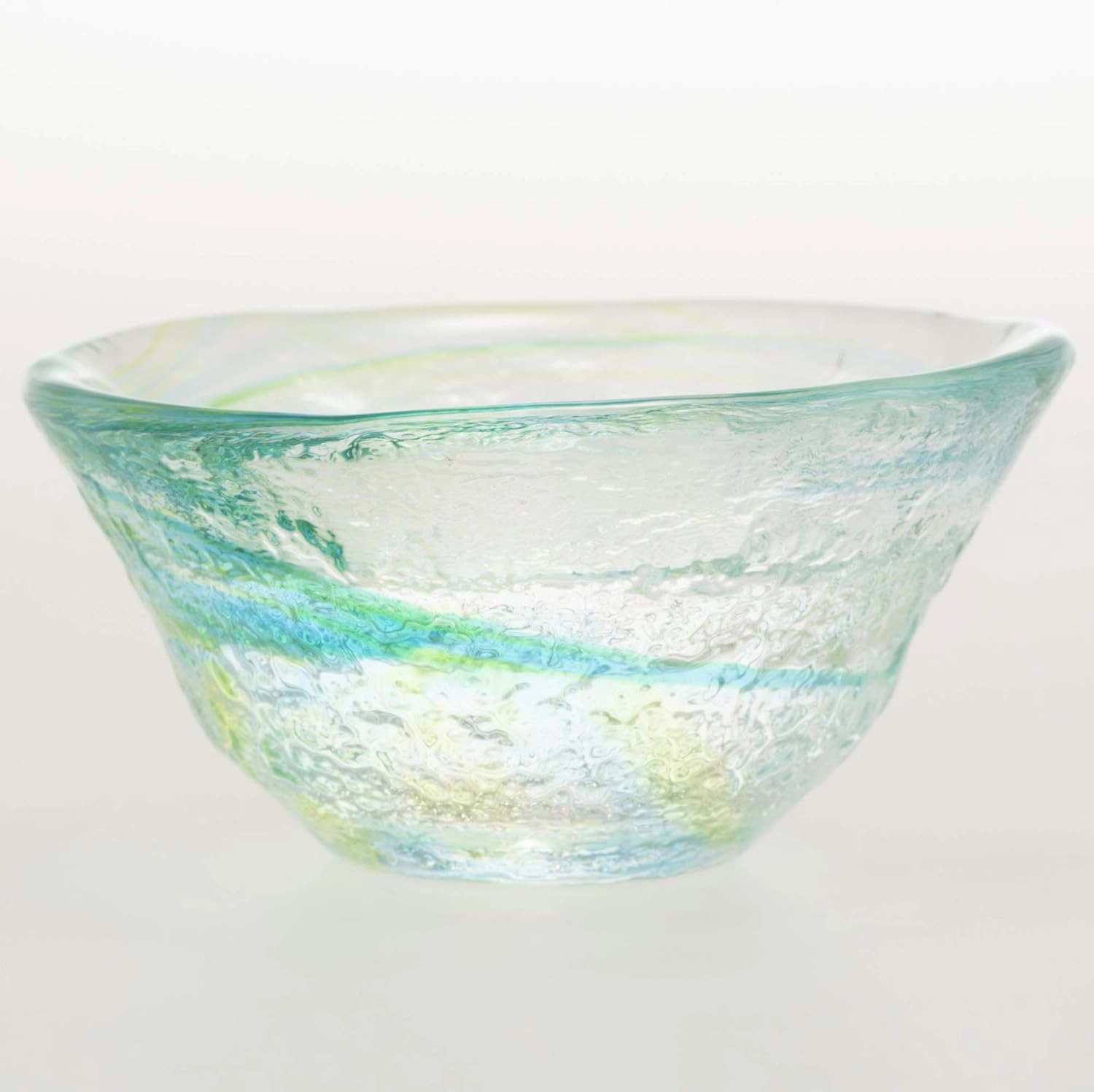 Toyo Sasaki Glass 42093 Gui Cup, Japanese Sake, Green, 1.5 fl oz (45 ml)
