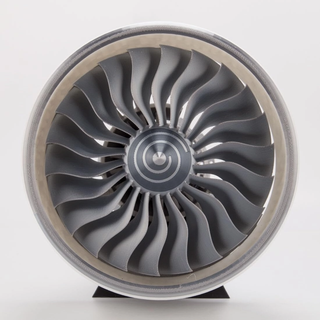 TR900 Turbofan Engine Kit That Works, 1:15 Aircraft Engine Model with Light, Adjustable Speed 3D Printed Mechanical Engine, DIY Assembly Simulation Science Physical Experiment Motor