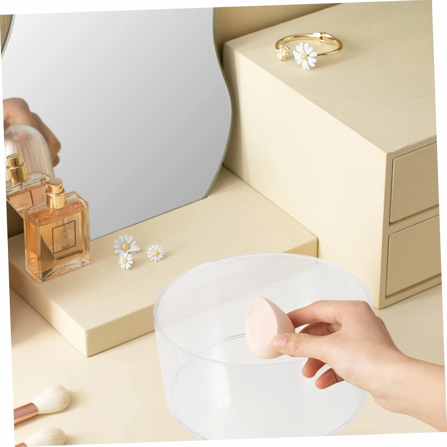 Transparent Watch Band Display Box Multi-layer Jewelry Organizer for Earrings Necklaces Stylish Modern Design Shows Home Use Elegant Showcase Case