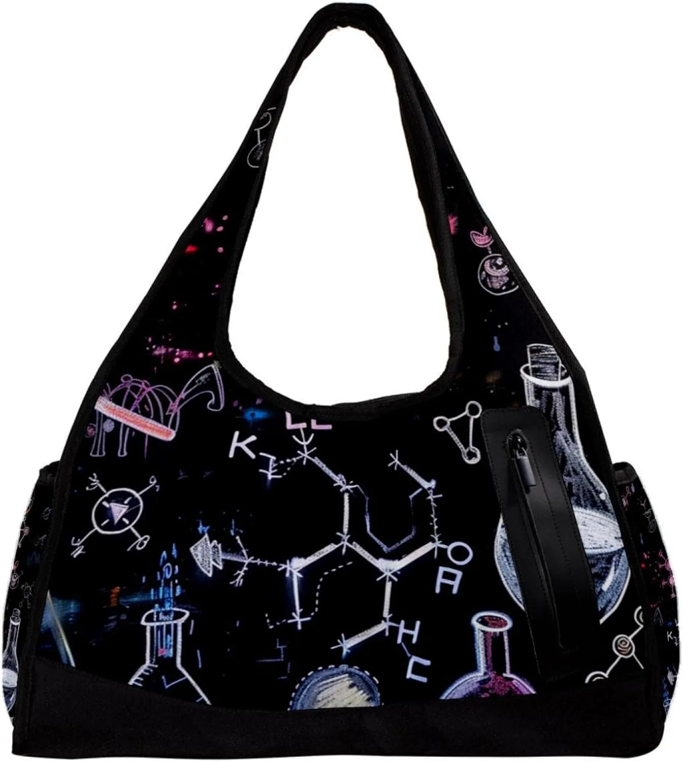 Travel Bag,Mens Gym Bag,Womens Gym Bag,Science Theme Chemistry,Sports Bag