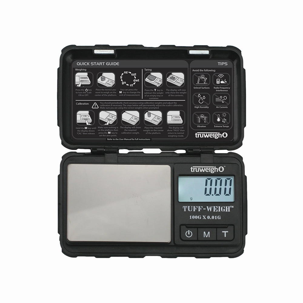Truweigh Tuff-Weigh Scale 100G X 0.01G