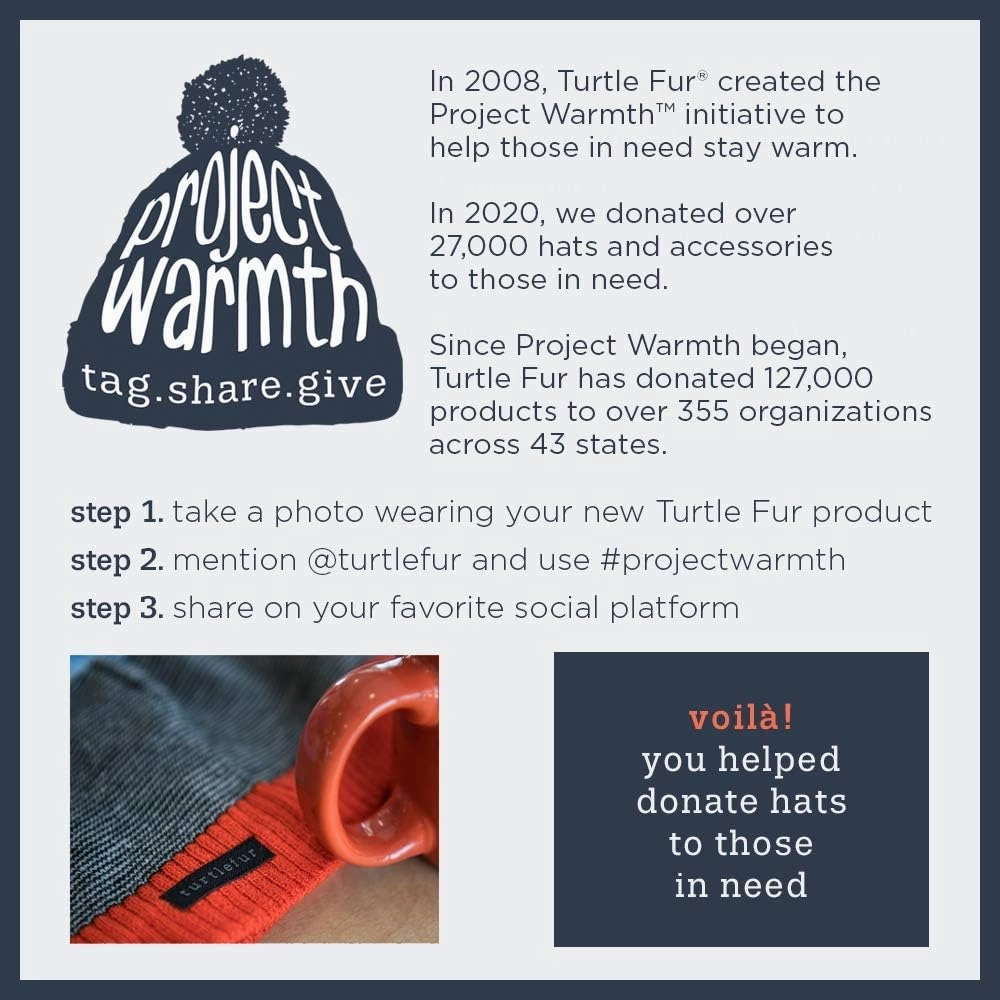Turtle Fur Original Totally Tubular Neck Gaiter, UPF 50 , Multifunctional Headwear, 10  Ways to Wear