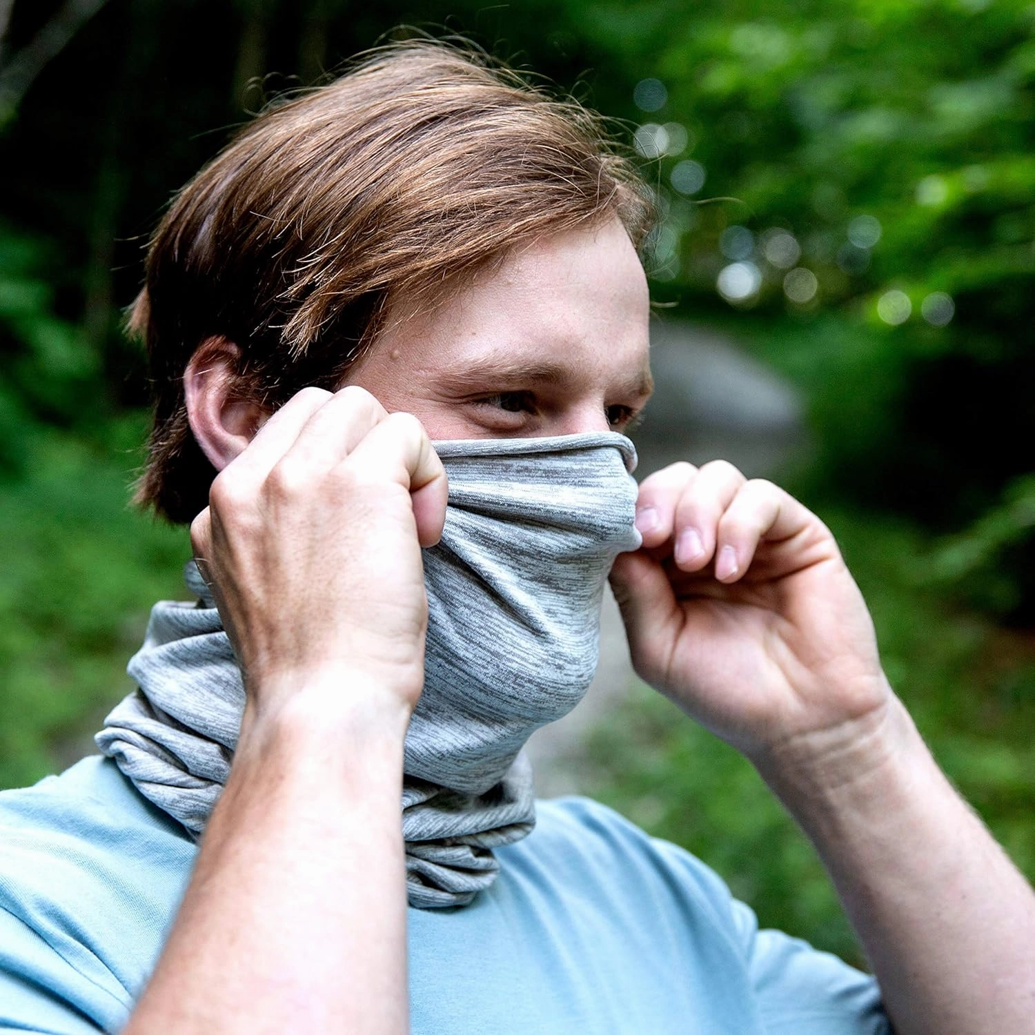 Turtle Fur Original Totally Tubular Neck Gaiter, UPF 50 , Multifunctional Headwear, 10  Ways to Wear